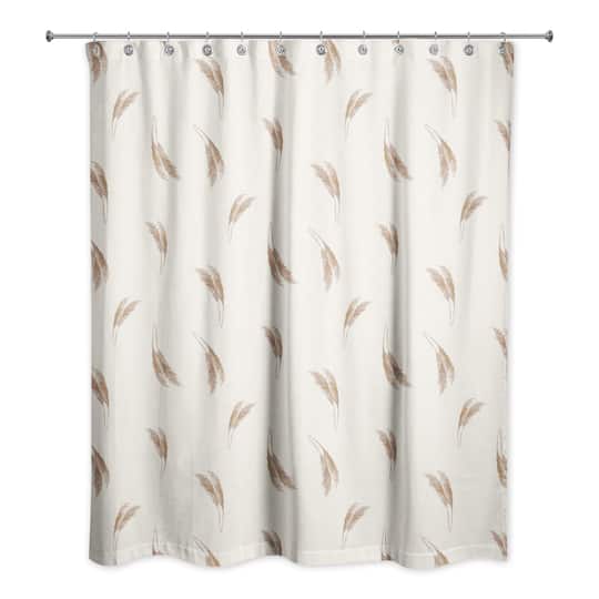 Feather Grass Shower Curtain